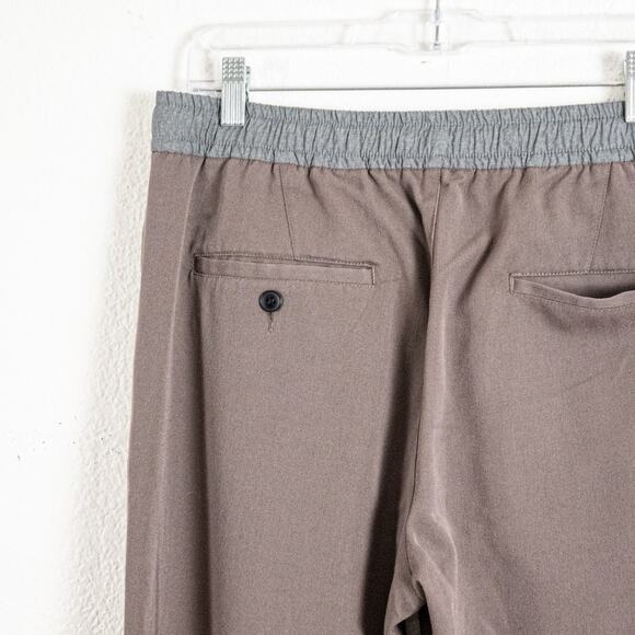 BEAMS Japan Men's Drawstring jogger Pants Gray size Large - Picture 5 of 8